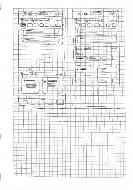 Sketches of Little Wins in a sheet of paper